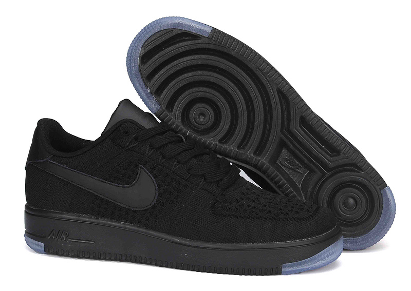 air force 1 flyknit noir