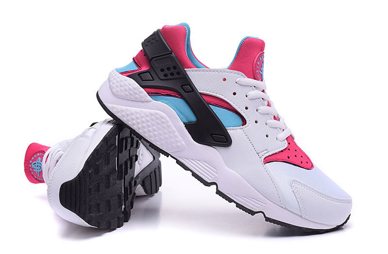 huarache blanche et rose