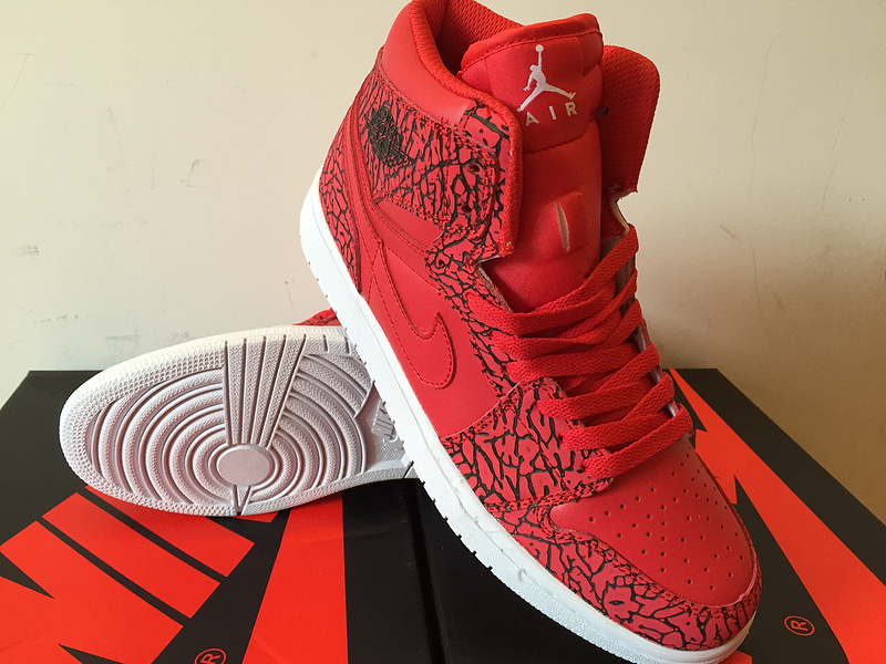 jordan rouge et blanche