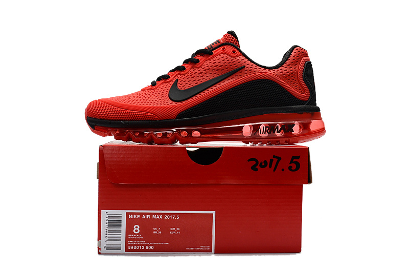 basket nike air max homme,air max 2017 ultra rouge et noir