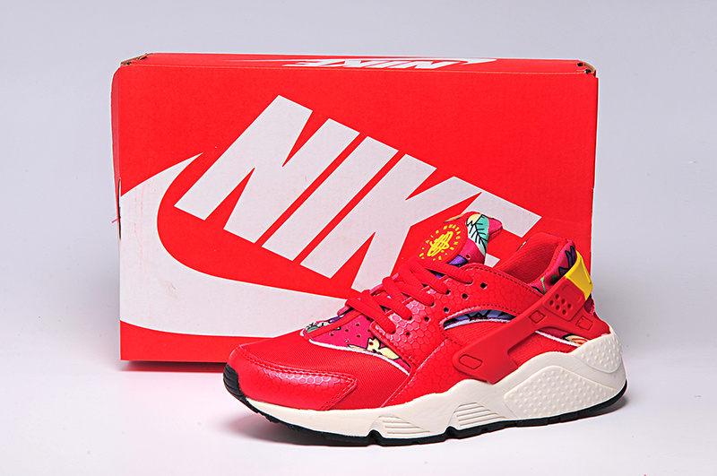 huarache femme rouge