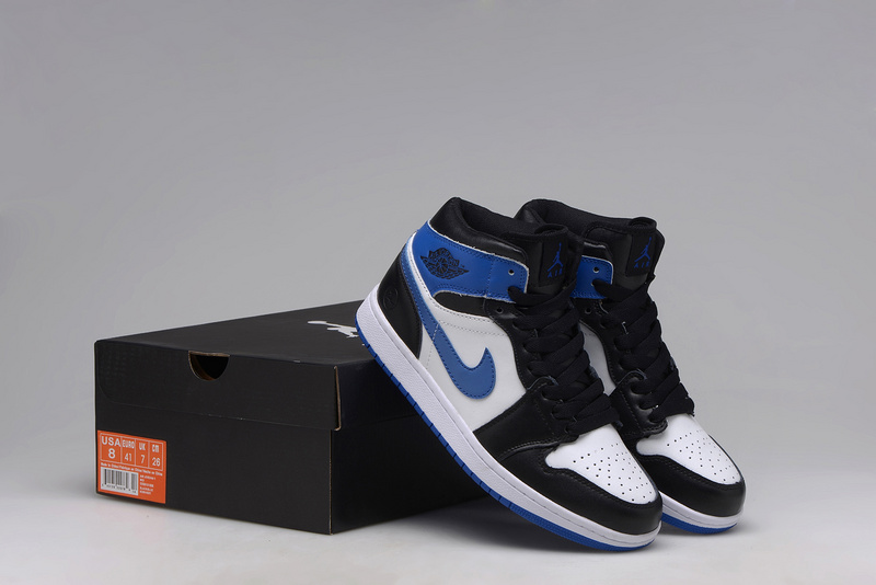 basket nike jordan femme,femme air jordan 1 high noir et bleu
