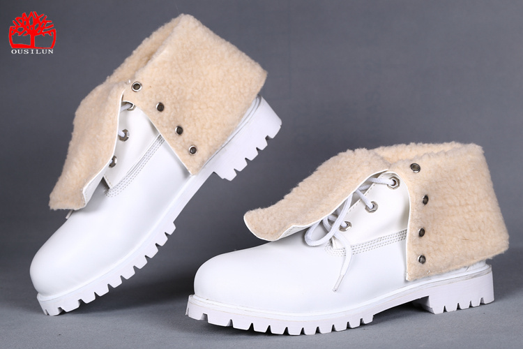 timberland blanche femme