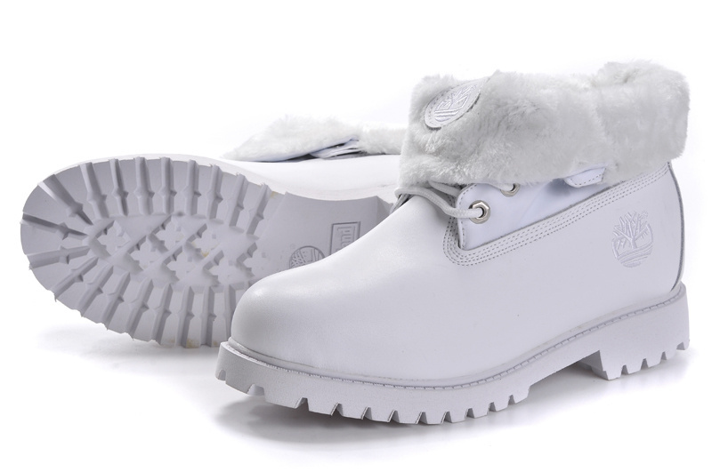 timberland femme blanche