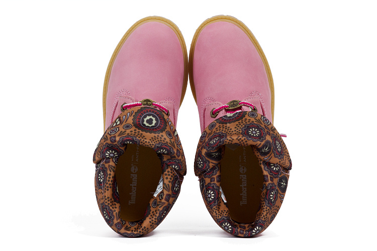 timberland femme rose pas cher