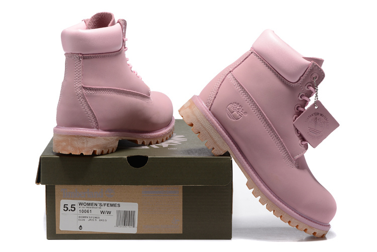 timberland femme rose pale
