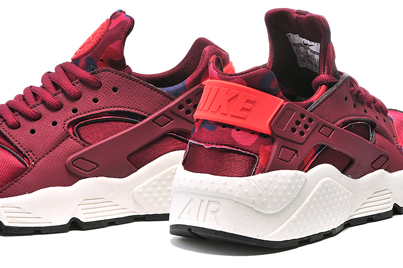 huarache rouge et blanche