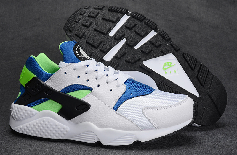 nike huarache light homme verte