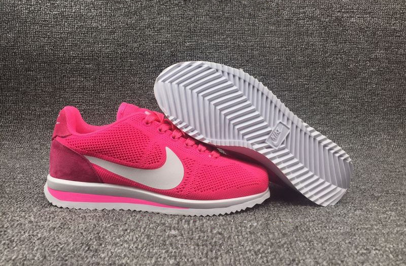 nike cortez nylon rose