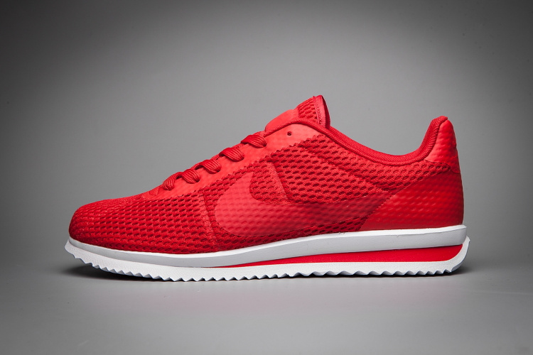 nike cortez nylon homme rouge