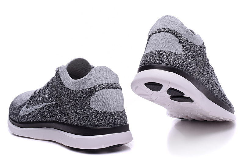 nike flyknit free homme argent