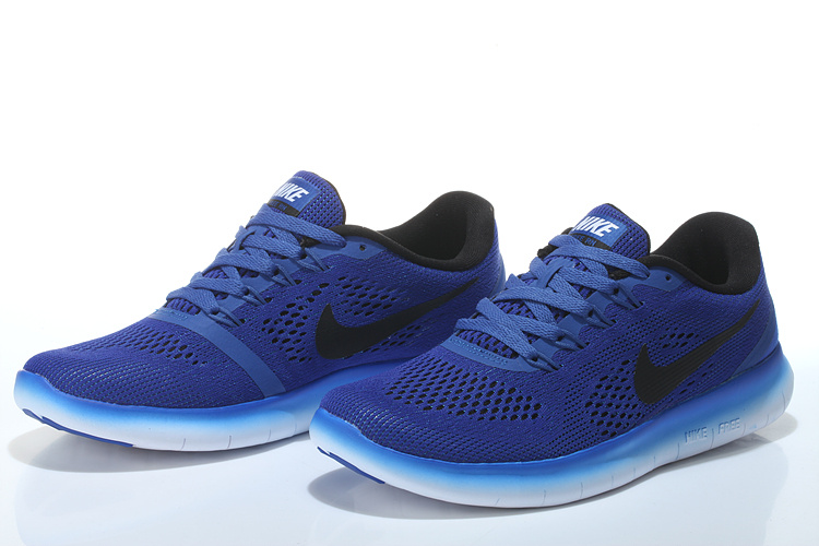 nike free 5.0 flyknit femme bleu