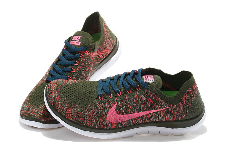 nike free run 4 femme verte