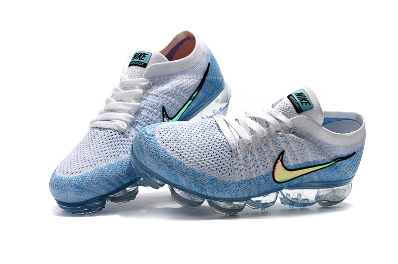 shoe vapormax flyknit bleu