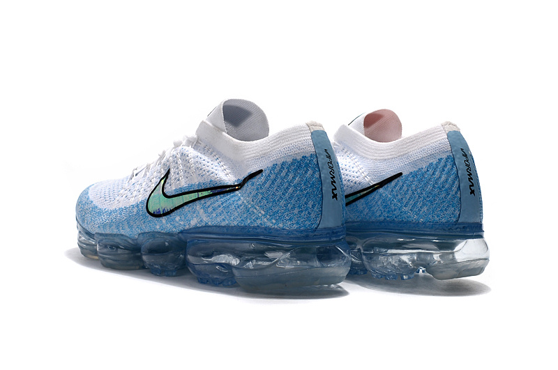 nike vapormax blanche et bleu